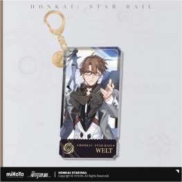Honkai: Star Rail Character Acrylic klúčenka Welt 9 cm
